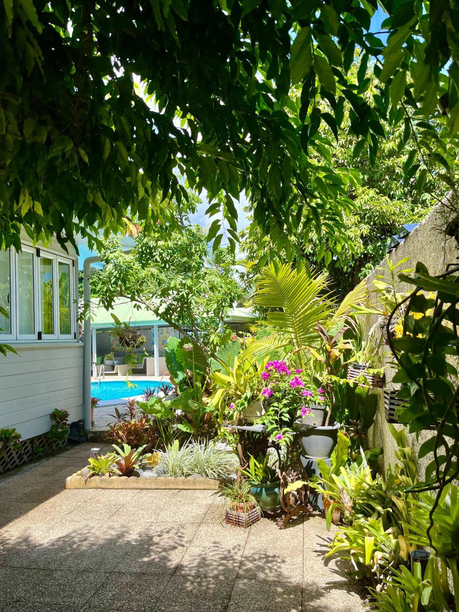 Tiaki Guesthouse - Cozy Modern Studio - 5Min Drive From The Beach And Punaauia Center Eksteriør bilde